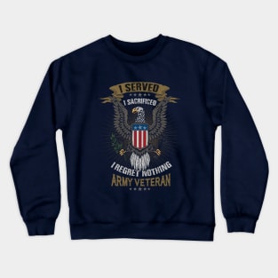 US Army veteran Crewneck Sweatshirt